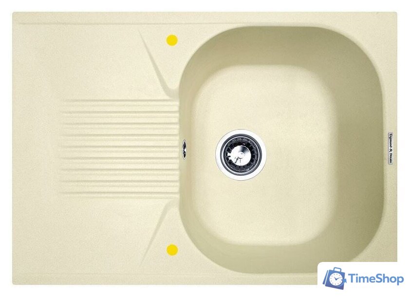 Кухонная мойка Zigmund & Shtain Klassisch 695 (молодое шампанское) - Изображение №1 — Интернет-магазин Time-Shop