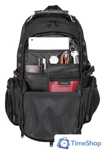 Городской рюкзак Bange BG1901 (черный) - Изображение №11 — Интернет-магазин Time-Shop