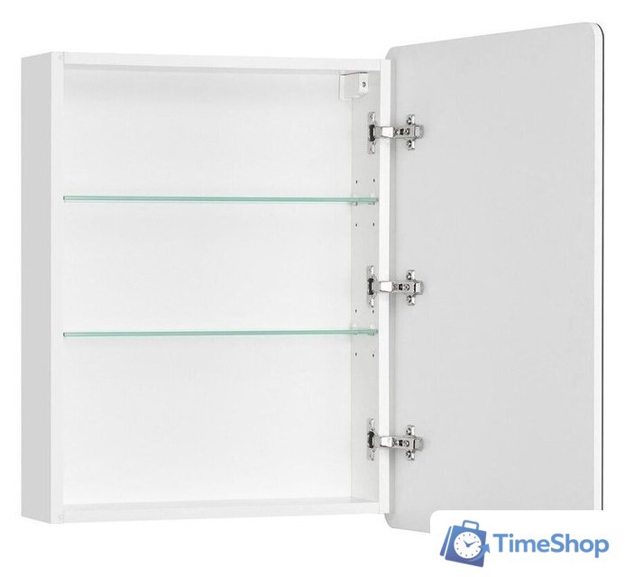  Акватон Шкаф с зеркалом Скай 55 1A238402SY010 (белый) - Изображение №2 — Интернет-магазин Time-Shop