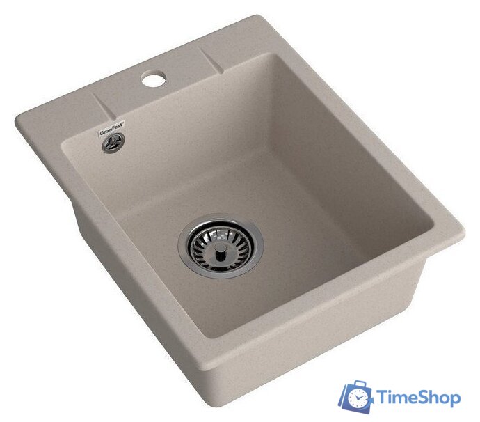 Кухонная мойка GranFest Urban GF-UR-240 (песочный) - Изображение №2 — Интернет-магазин Time-Shop
