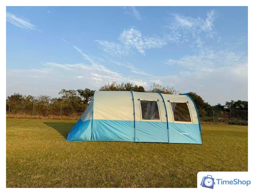 Кемпинговая палатка Sundays ZC-TT023 (светло-серый/синий) - Изображение №18 — Интернет-магазин Time-Shop