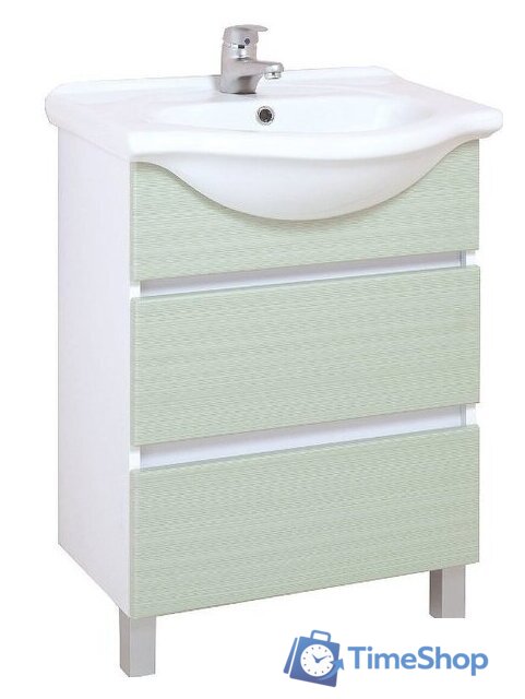  Onika Тумба под умывальник Элита 60.13 106121 - Изображение №1 — Интернет-магазин Time-Shop