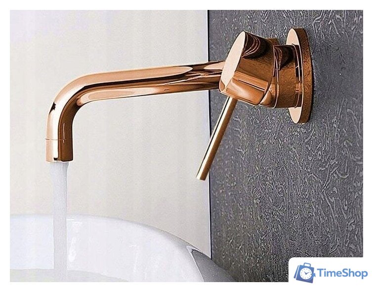 Смеситель Rea Lungo REA-B8548 (розовое золото) - Изображение №3 — Интернет-магазин Time-Shop