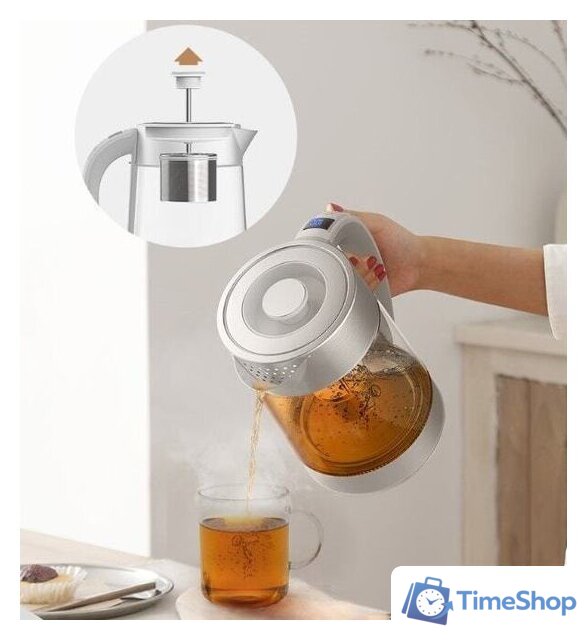 Электрический чайник Deerma DEM-SH50W - Изображение №8 — Интернет-магазин Time-Shop