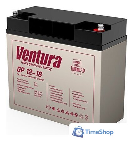 Аккумулятор для ИБП Ventura GP 12-18 (12 В/18 А·ч) - Изображение №1 — Интернет-магазин Time-Shop