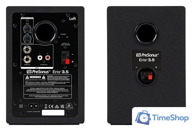 Монитор ближнего поля PreSonus Eris 3.5 2nd Gen - Изображение №3 — Интернет-магазин Time-Shop