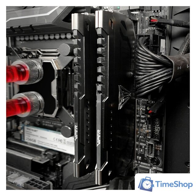 Оперативная память Patriot Viper Steel 32GB DDR4 PC4-25600 PVS432G320C6 - Изображение №2 — Интернет-магазин Time-Shop