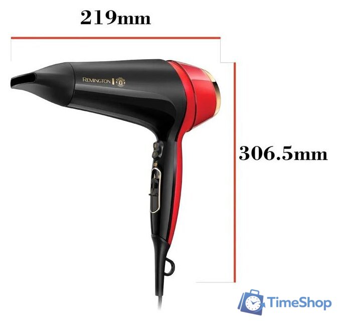 Фен Remington Manchester United Thermacare Pro D5755 - Изображение №3 — Интернет-магазин Time-Shop
