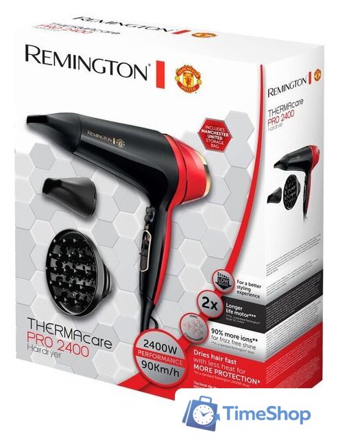 Фен Remington Manchester United Thermacare Pro D5755 - Изображение №14 — Интернет-магазин Time-Shop