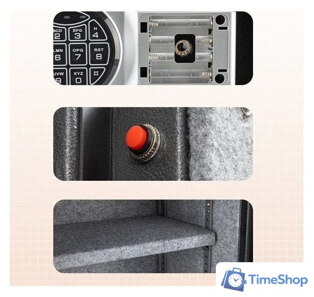 Мебельный сейф Deli ET587 - Изображение №7 — Интернет-магазин Time-Shop