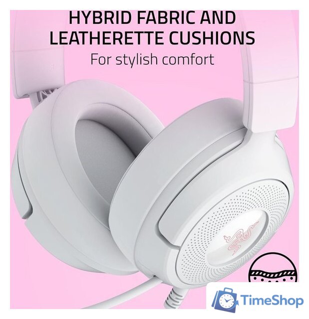 Наушники Razer Kraken Kitty V3 X Pro (белый) - Изображение №10 — Интернет-магазин Time-Shop