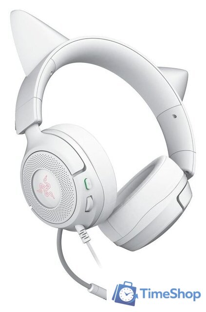 Наушники Razer Kraken Kitty V3 X Pro (белый) - Изображение №4 — Интернет-магазин Time-Shop