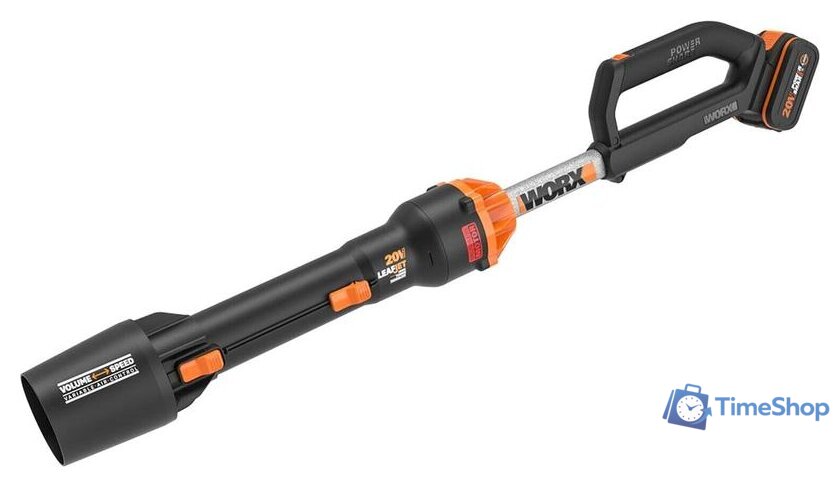 Ручная воздуходувка Worx WG543E.9 (без АКБ) - Изображение №2 — Интернет-магазин Time-Shop