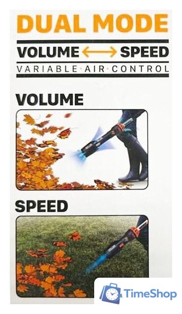 Ручная воздуходувка Worx WG543E.9 (без АКБ) - Изображение №14 — Интернет-магазин Time-Shop