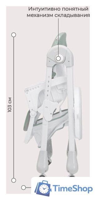 Высокий стульчик Rant Cream RH302 (ocean green) - Изображение №16 — Интернет-магазин Time-Shop