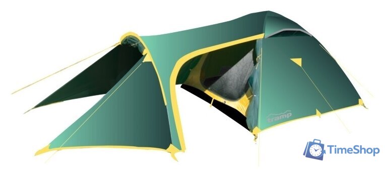 Треккинговая палатка TRAMP Grot 3 v2 - Изображение №1 — Интернет-магазин Time-Shop