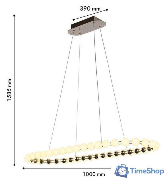 Подвесная люстра Favourite 4590-10P - Изображение №6 — Интернет-магазин Time-Shop