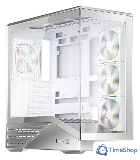 Корпус 1stPlayer GM7 ARGB GM7-SV-3FN7R-W-1FN7-W (серебристый) - Изображение №1 — Интернет-магазин Time-Shop