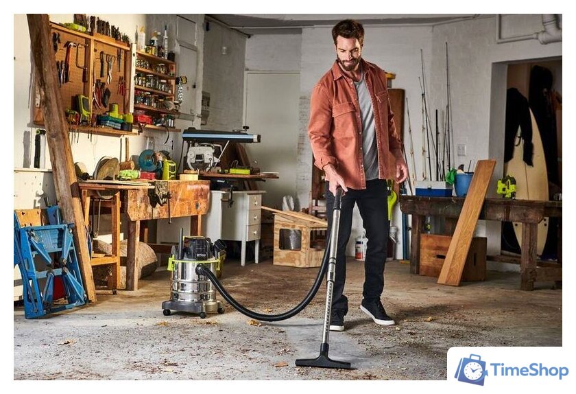 Пылесос Ryobi R18WDV-0 (без батареи) - Изображение №3 — Интернет-магазин Time-Shop