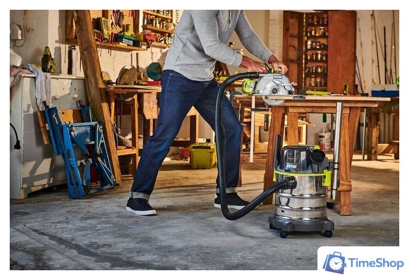 Пылесос Ryobi R18WDV-0 (без батареи) - Изображение №5 — Интернет-магазин Time-Shop