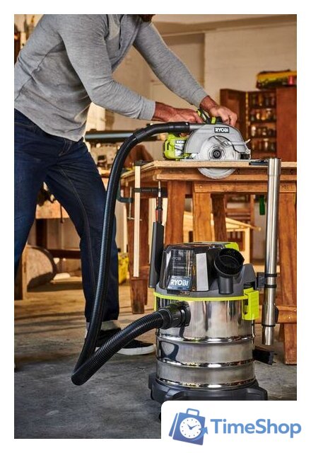 Пылесос Ryobi R18WDV-0 (без батареи) - Изображение №9 — Интернет-магазин Time-Shop
