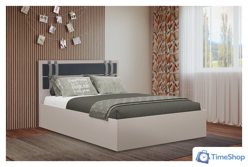 Кровать Аквилон Чарли №14М (кашемир) - Изображение №3 — Интернет-магазин Time-Shop