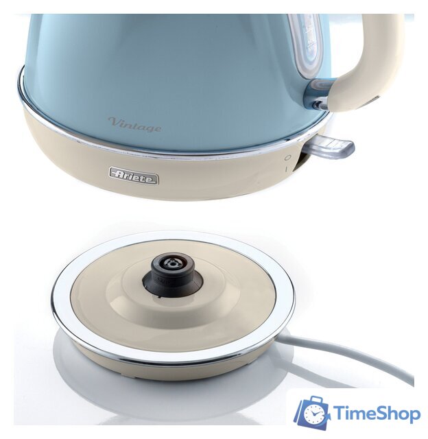 Электрический чайник Ariete Vintage 2869/05 - Изображение №3 — Интернет-магазин Time-Shop