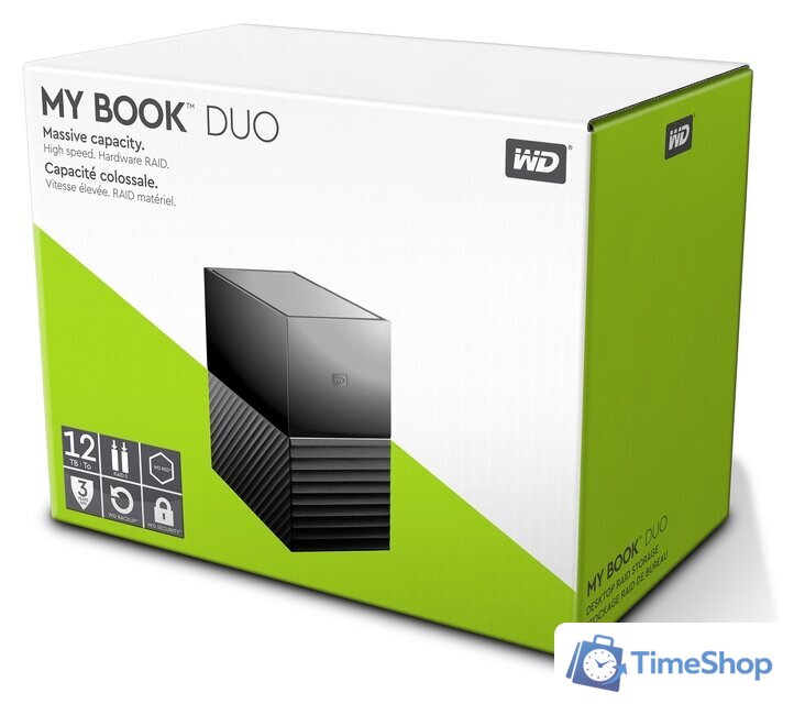 Внешний накопитель WD My Book Duo 20TB WDBFBE0200JBK - Изображение №7 — Интернет-магазин Time-Shop