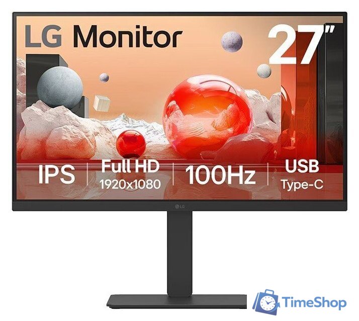 Монитор LG 27BA650-B - Изображение №1 — Интернет-магазин Time-Shop