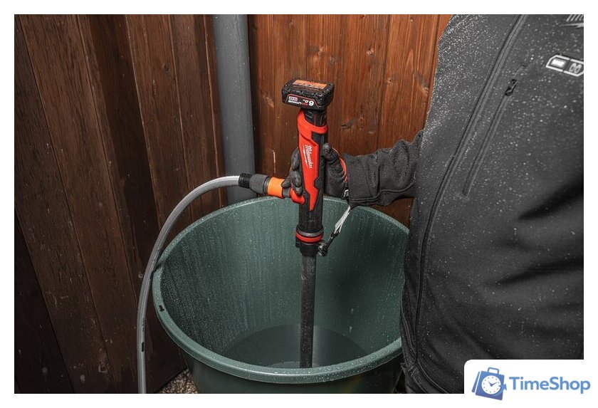 Дренажный насос Milwaukee M12 BSWP-601 4933479640 (с 1-им АКБ) - Изображение №10 — Интернет-магазин Time-Shop