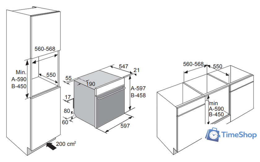 Электрический духовой шкаф ASKO OT8664S - Изображение №3 — Интернет-магазин Time-Shop