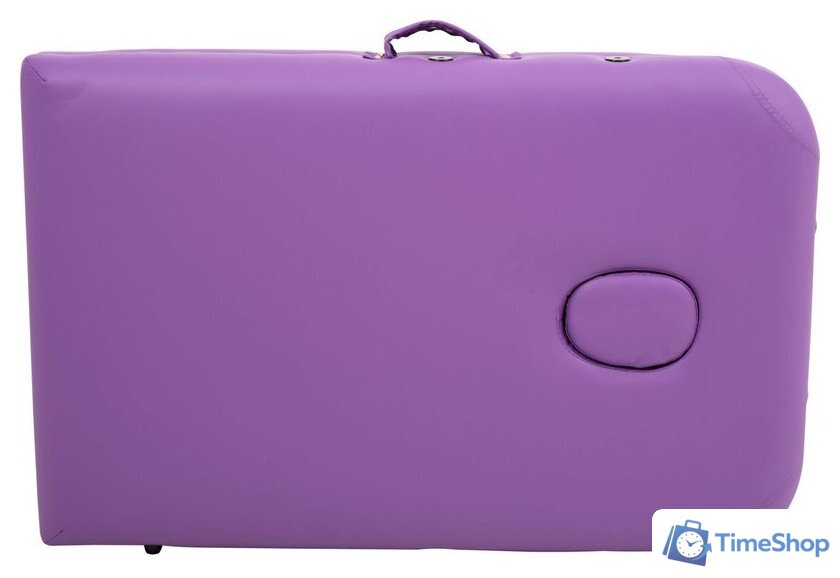 Массажный стол Atlas Sport складной 2-с 60 см деревянный (фиолетовый) - Изображение №6 — Интернет-магазин Time-Shop