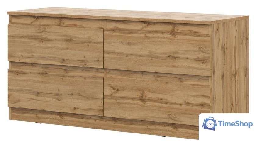 Комод НК-Мебель Stern ТВ-4Я 127 72677947 (дуб вотан) - Изображение №1 — Интернет-магазин Time-Shop