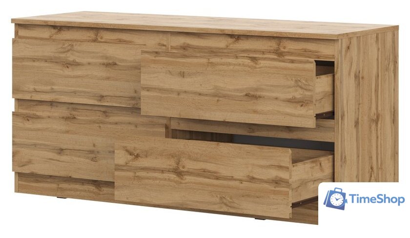 Комод НК-Мебель Stern ТВ-4Я 127 72677947 (дуб вотан) - Изображение №2 — Интернет-магазин Time-Shop