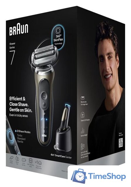Электробритва Braun Series 7 72-C7200cc - Изображение №3 — Интернет-магазин Time-Shop