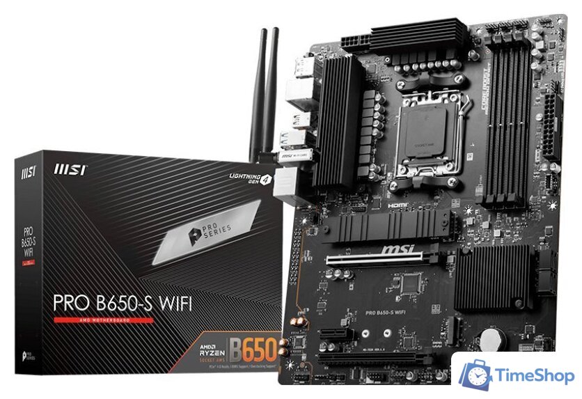 Материнская плата MSI Pro B650-S WiFi - Изображение №2 — Интернет-магазин Time-Shop
