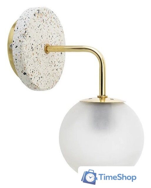 Бра Bergenson Bjorn Skum BB0000170 (белый/золото) - Изображение №1 — Интернет-магазин Time-Shop