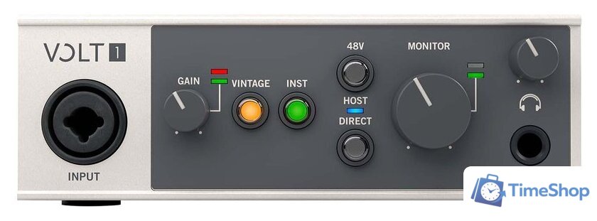 Аудиоинтерфейс Universal Audio Volt 1 - Изображение №1 — Интернет-магазин Time-Shop