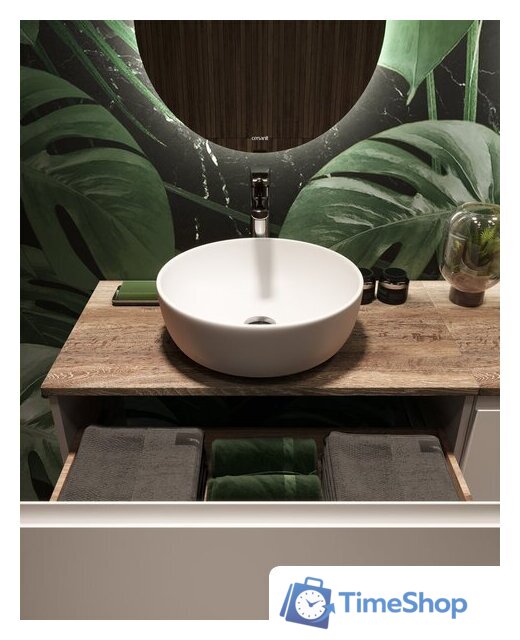  Cersanit Столешница Wood 64187 (орех матовый) - Изображение №3 — Интернет-магазин Time-Shop