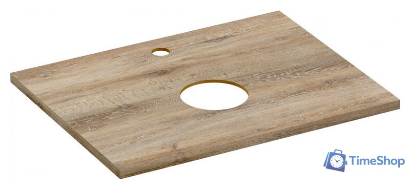  Cersanit Столешница Wood 64187 (орех матовый) - Изображение №1 — Интернет-магазин Time-Shop