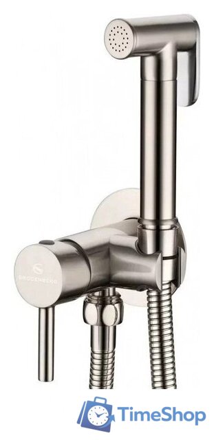 Гигиенический душ Grocenberg GB001 (никель) - Изображение №1 — Интернет-магазин Time-Shop