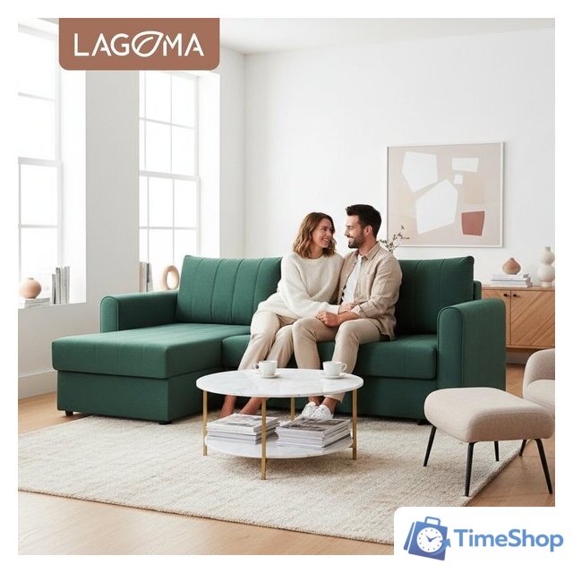 Угловой диван Lagoma Рона (Savage 697) - Изображение №5 — Интернет-магазин Time-Shop