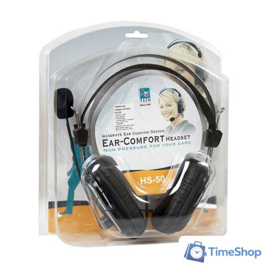 Наушники A4Tech HS-50 - Изображение №6 — Интернет-магазин Time-Shop