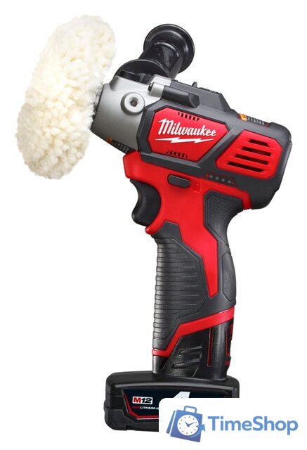 Полировальная машина Milwaukee M12 BPS-421X 4933447799 (с 2-мя АКБ, кейс) - Изображение №1 — Интернет-магазин Time-Shop