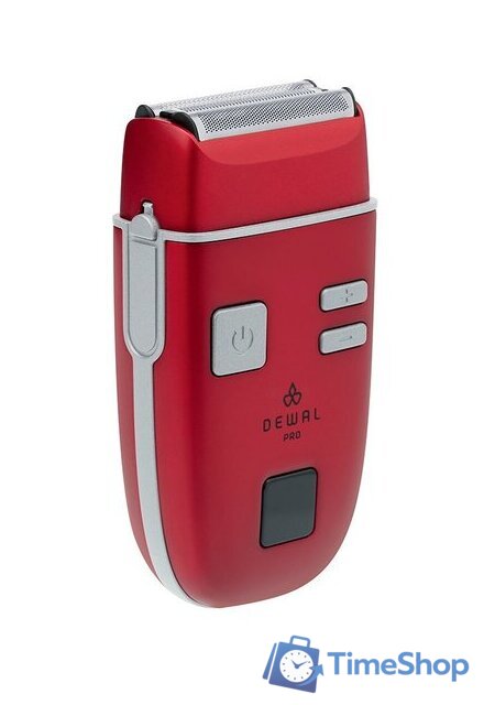 Электробритва Dewal 03-417 (красный) - Изображение №2 — Интернет-магазин Time-Shop