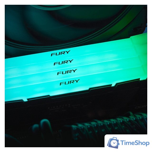Оперативная память Kingston FURY Renegade RGB 2x8ГБ DDR4 3200МГц KF432C16RB2AK2/16 - Изображение №11 — Интернет-магазин Time-Shop