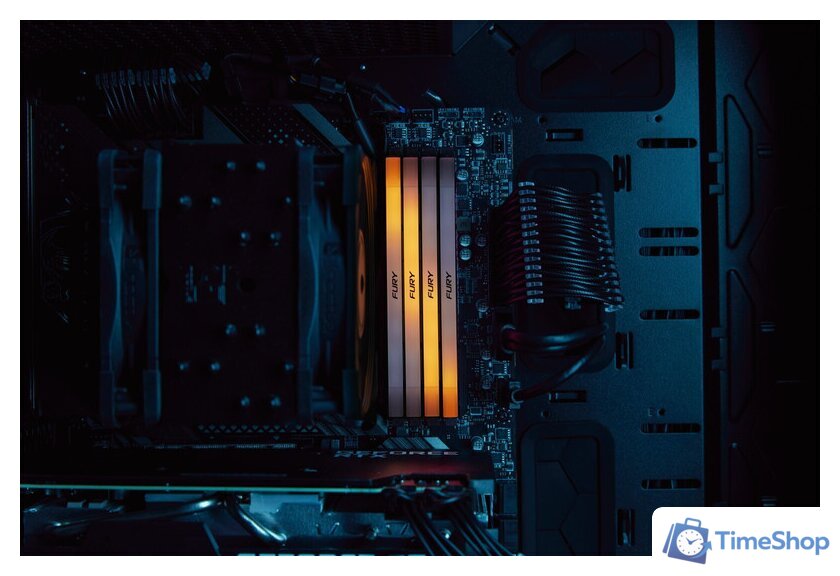 Оперативная память Kingston FURY Renegade RGB 2x8ГБ DDR4 3200МГц KF432C16RB2AK2/16 - Изображение №10 — Интернет-магазин Time-Shop