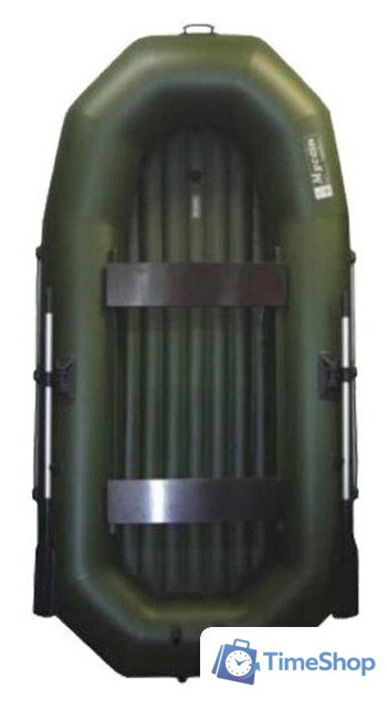 Моторно-гребная лодка Муссон Н-300 НД (зеленый) - Изображение №1 — Интернет-магазин Time-Shop