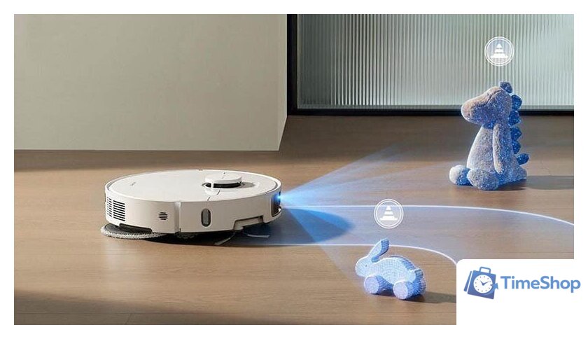 Робот-пылесос Dreame Robot Vacuum L50 Ultra CE RLL53SE (евровилка, белый) - Изображение №11 — Интернет-магазин Time-Shop