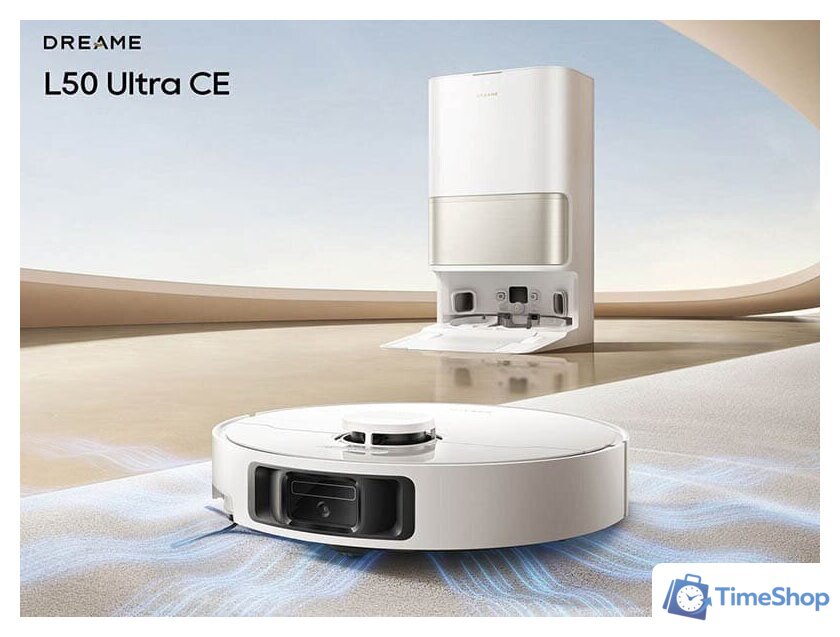Робот-пылесос Dreame Robot Vacuum L50 Ultra CE RLL53SE (евровилка, белый) - Изображение №9 — Интернет-магазин Time-Shop